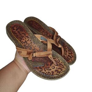 Teva Ventura Thong Leather Sandals